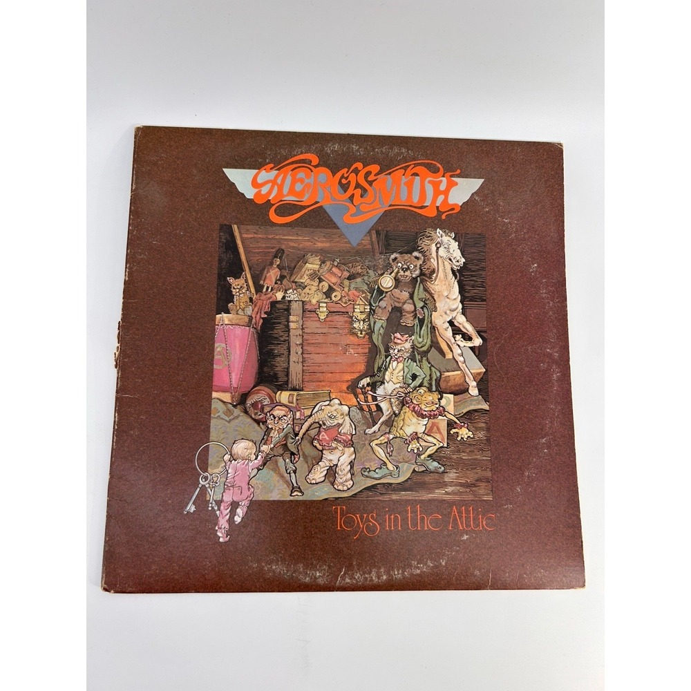 Aerosmith Vinyl Toys in the Attic / LP Album 1975  PC 33479 1st Press